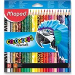 Maped 2224 Color'Peps Animals 24 ks – Sleviste.cz