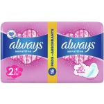 Always Ultra Sensitive Super Plus Vložky S Křidélky Velikost 2 16 ks – Zbozi.Blesk.cz