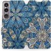 Pouzdro a kryt na mobilní telefon Sony Mobiwear - Sony Xperia 1 VI - V108P Modré mandala květy