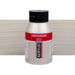 Amsterdam akrylové barvy 1000 ml 800 silver – Sleviste.cz