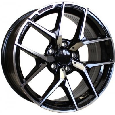 Racing Line XE137 8,5x18 5x112 ET35 black Polished – Zbozi.Blesk.cz