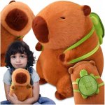 kapybara s batohem želvou 40 cm – Zboží Mobilmania