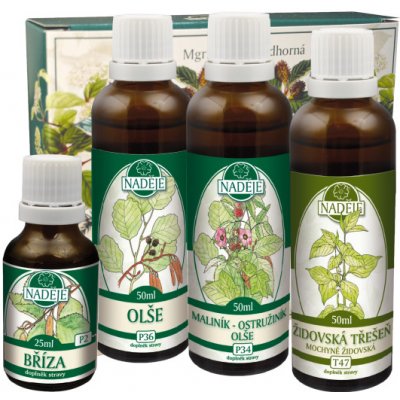Naděje Kúra K25 osteoporóza artróza 4 lahvičky 175 ml – Hledejceny.cz