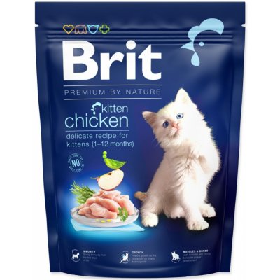 Brit Premium by Nature Kitten Chicken 0,3 kg – Zboží Dáma