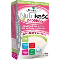 Nutrikaše probiotic s jah.a vanilkou 3x60 g 180 g