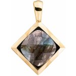 Sparkling Jewels Pozlacený přívěsek s labradoritem SPG32 G18 – Hledejceny.cz