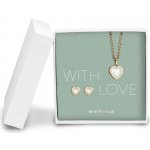 Bering dárková sada náhrdelník naušnice Arctic Symphony 428-712-Gold – Zboží Dáma