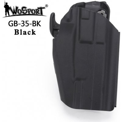 Wosport opaskové GB35 Full size Glock 17 P226 M92F černé