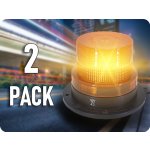 TruckLED LED střešní výstražné světlo - maják, 20W, 12-24V, oranžové/2-PACK! [L0009-ALR] – Zboží Mobilmania