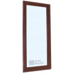 Kömmerling balkonové dveře 70 AD OS pravé ořech/ořech 80 x 220 cm jednostranná klika + madýlko + PVC rám – Hledejceny.cz