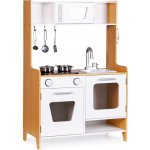 Eco Toys Dřevěná kuchyňka se světlem a zvukem – Zboží Dáma
