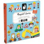 Janod Magnetistories Na stavbe – Zboží Dáma