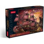 CUBICFUN 3D puzzle Plachetnice Queen Anne's Revenge 391 ks – Zboží Dáma