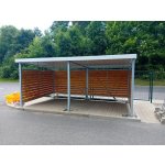 HTI Lido přístřešek na kolo klasické ukotvení zinek 10 kol – Sleviste.cz