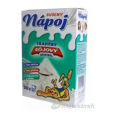 Jage Sójový SUŠENÝ NÁPOJ náhražka mléka 350 g – Hledejceny.cz