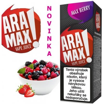 Aramax Max Berry 10 ml 6 mg – Zbozi.Blesk.cz