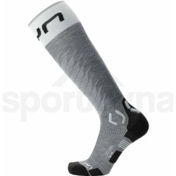 UYN Lady Ski One Merino Socks Grey Melange/White