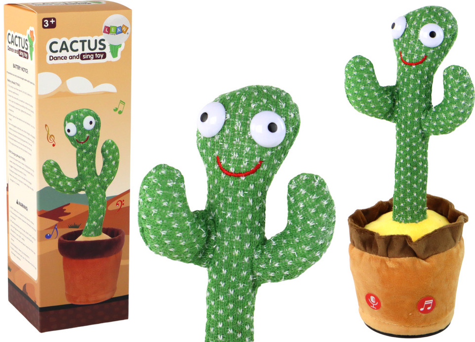 mamido Interaktivní hračka tančící kaktus