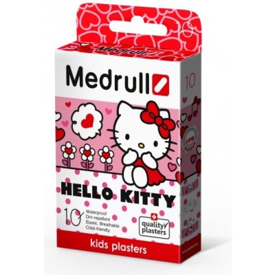 FORANS INTERNATIONAL Medrull náplast dětská KIDS Hello Kitty 10 ks – Zbozi.Blesk.cz