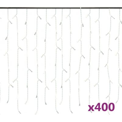 vidaXL LED světelný závěs 3x3 m 300 LED teplá bílá 8 funkcí – Hledejceny.cz