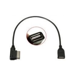AMI MMI, USB samice Audio Music adapter propojovací kabel,