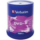 Médium pro vypalování Verbatim DVD+R 4,7GB 16x, AZO, cakebox, 100ks (43551)