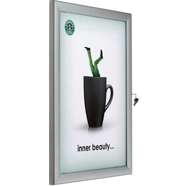 Reklamní vitrína A-Z Reklama CZ uzamykatelná vitrína na plakát formátu USBNU000A1 A1