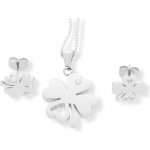 Ewena souprava čtyřlístek z chirurgické oceli DLF473 – Zboží Dáma