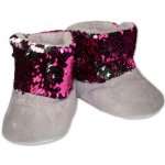 YO ! zimní botičky/capáčky s flitry šedé – Zboží Mobilmania