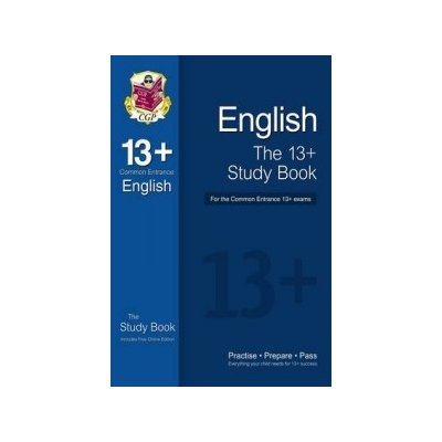 13+ English Study Book for the Common Entrance Exams with Online Edition – Zboží Mobilmania