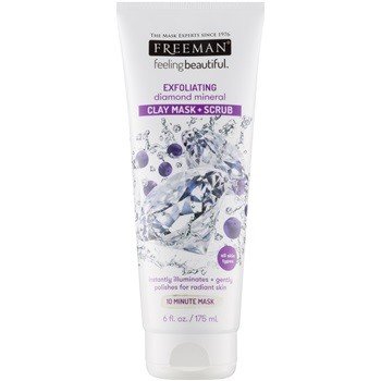 Freeman Feeling Beautiful pleťová maska pro mastnou pleť Diamond Mineral Rinse Mask 175 ml