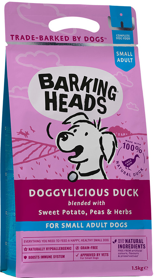 Barking Heads Doggylicious Duck Small Breed 6 x 1,5 kg