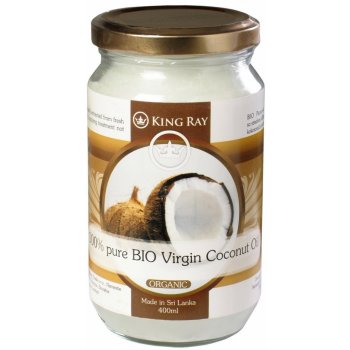 Kingray Kokosový olej bio extra virgin 400 ml