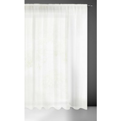 ZÁCLONA REBECCA NA PÁSCE 350X250 CM KRÉMOVÁ – Hledejceny.cz