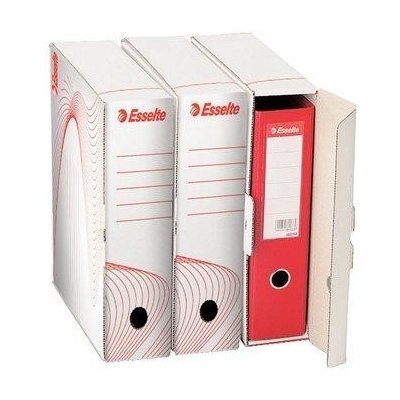 Esselte Standard archivační krabice bílá A4 97 mm – Zboží Živě