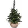 Vánoční stromek Kinekus Stromeček vánoční v jutě 50 cm zatížený KIN64990119