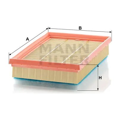 MANN FILTER Vzduchový filtr C 28 105/1 – Hledejceny.cz