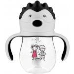 Akuku Kouzelná láhev s brčkem a závažím 250 ml – Zboží Dáma