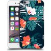 Pouzdro a kryt na mobilní telefon Apple Pouzdro Picasee silikonové Apple iPhone 6/6S - Monstera Color čiré