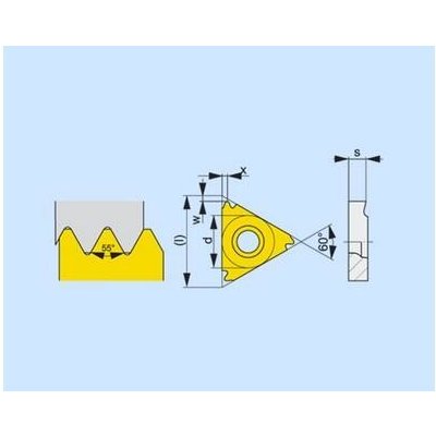 Soustružnické VBD závitové + zapichovací 80017775 / 6755259 TN W EXT C3 -S- PRAMET - PM-TN-22ER050W-T8030 – Zboží Mobilmania