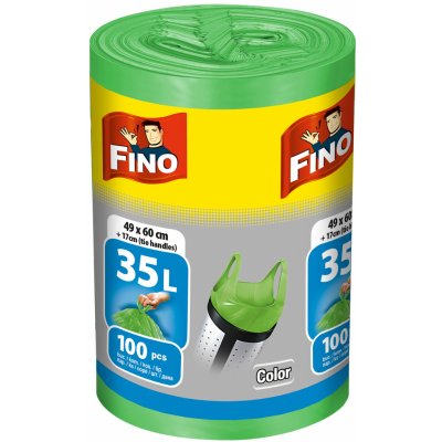 Fino pytle Color s uchy HDPE 35l 8µm 100 ks – Sleviste.cz