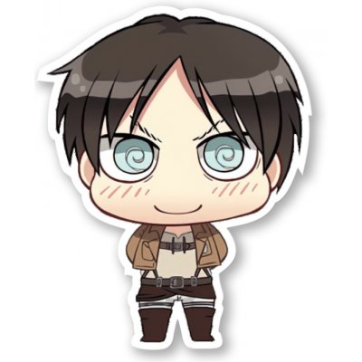 Attack on Titan Samolepka Eren – Hledejceny.cz