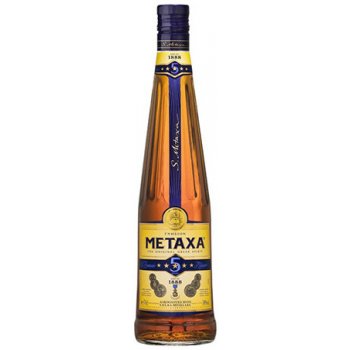 Metaxa 5* 38% 0,05 l (holá láhev)