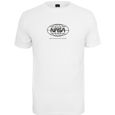 NASA pánské tričko Globe bílé – Zboží Mobilmania