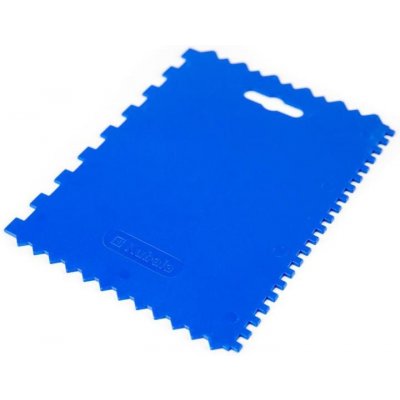 Stěrka plastová univerzální, zuby, 175 x 130 mm – Hledejceny.cz