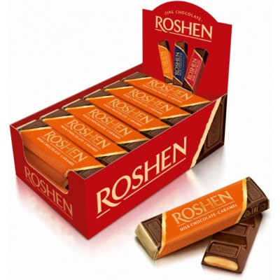 Roshen Chocolate & Caramel 40 g – Zboží Dáma