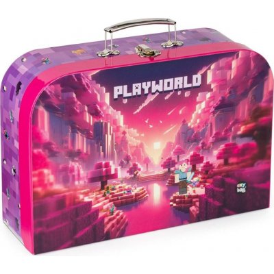 Karton P+P Kufřík lamino Playworld Girl 34 cm – Zboží Mobilmania