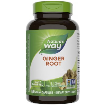 Nature's Way Ginger Root 550 mg zázvor 180 kapslí – Hledejceny.cz