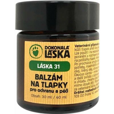 Dokonalá Láska Láska 31 Balzám na tlapky pro ochranu a péči 60 ml – Hledejceny.cz