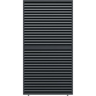 Panel zastínění Rojaplast pro bioklimatickou pergolu 1,3 m, antracit – Sleviste.cz